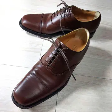 REGAL 브라운 레이스업 스트레이트 팁 25cm