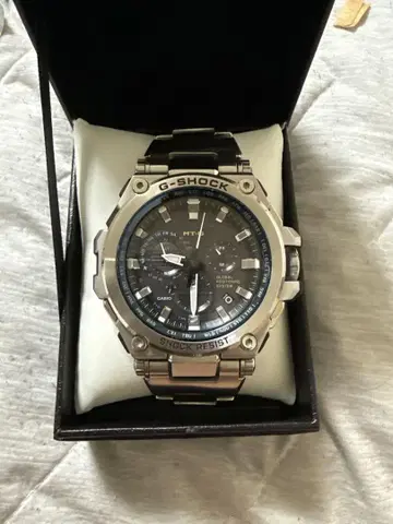 G-SHOCK MT-G 실버 블랙