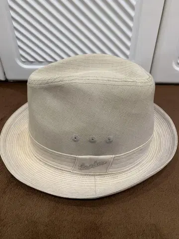 BORSALINO 볼사리노 모자 중절모 M 56 베이지