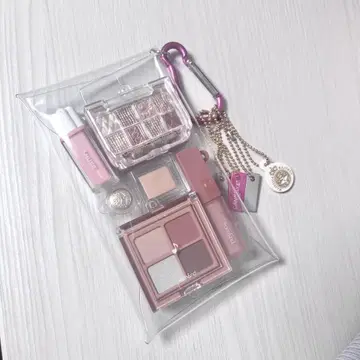 가챠 파우치 캔메이크 롬앤 미니어처 참 화장품 브라운