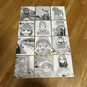 유루캠 트레이딩 미니 색지 원작판 Vol.2 풀 컴프
