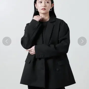 MARW UNITED ARROWS 백 비대칭 자켓 BLK34
