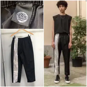 레어! SHOOP 17ss 디자인 나일론 팬츠