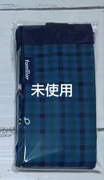 슈파트 파밀리아 콜라보 S 파랑 체크 블루 미사용 새상품