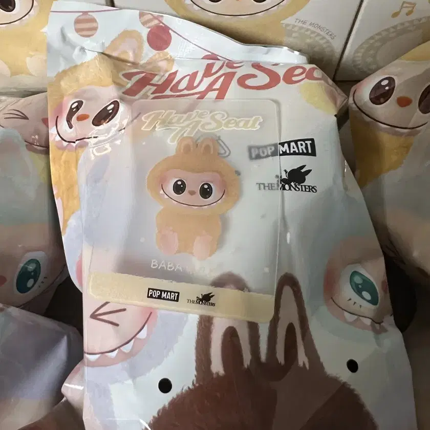 Pop Mart Labubu Let's Play Together Doll Keyring on Bunjang