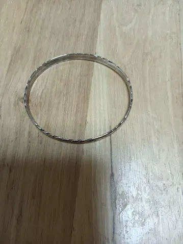 하와이안 주얼리 핸드 파인딩 실버 뱅글