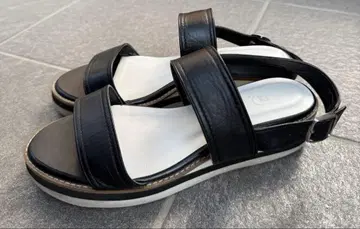 다이애나 스포츠 샌들 23.5cm 검정 블랙