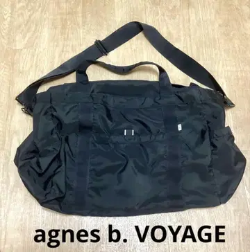 agnes b. VOYAGE 보스턴 숄더백
