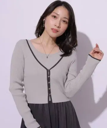 아푸와이저 리셰 하트 가디건 사이즈 2