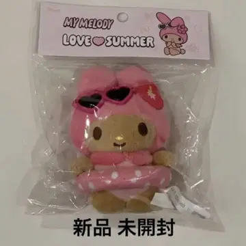 산리오 sanrio 마이멜로디 봉제 인형 한국 올리브영 일광화상 키링