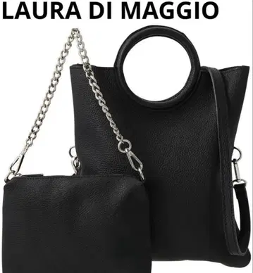 LAURA DI MAGGIO 서클 핸들 숄더백