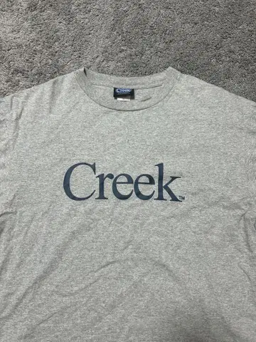 Creek XL 그레이 티셔츠