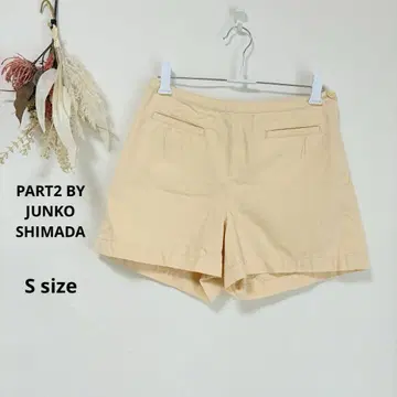 파트 2 준코 시마다 숏 팬츠 S 프론트 포켓 애프리콧