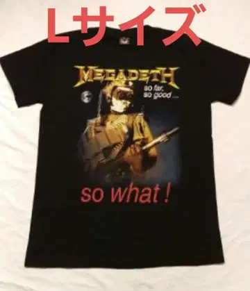 밴딩 티셔츠 MEGADETH 메가데스 L 사이즈
