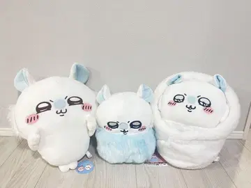 치이카와 모몽가 봉제 인형 3개 세트 오쿠루미 부드러운 피스
