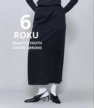 6(ROKU) 새틴 스커트