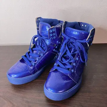 SUPRA 스니커즈 파랑 하이컷 JPN 26.5cm US8.5