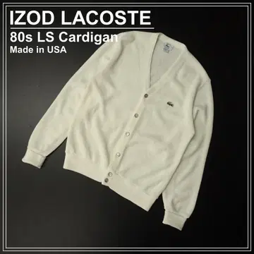 80년대 - USA제 IZOD LACOSTE 아이조드 라코스테 가디건