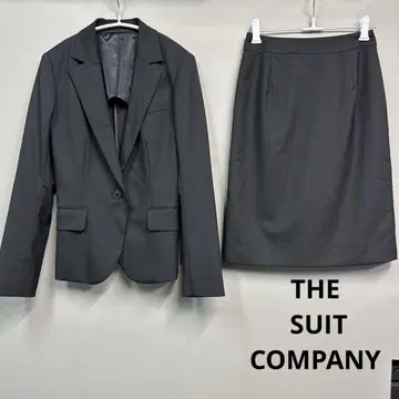 THE SUIT COMPANY 비즈니스 정장 34 스커트 블랙 검정