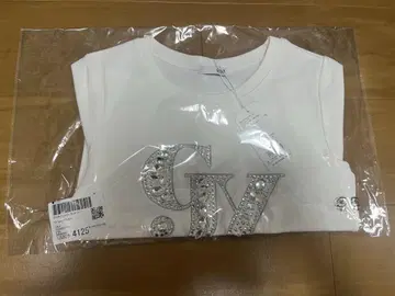 택 포함 미사용 새상품 GYDA GY bijou 티셔츠