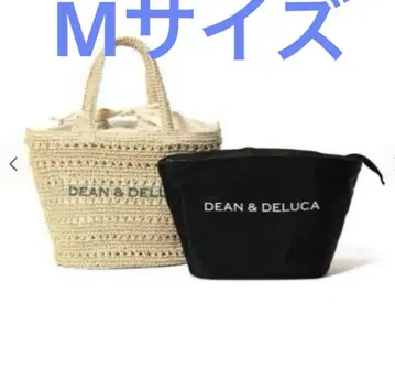 DEAN & DELUCA 빔즈 크로셰 바스켓 백 M 사이즈
