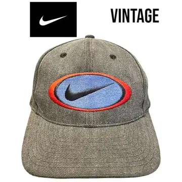Y2K NIKE 나이키 스우시 자수 빈티지 오벌 로고