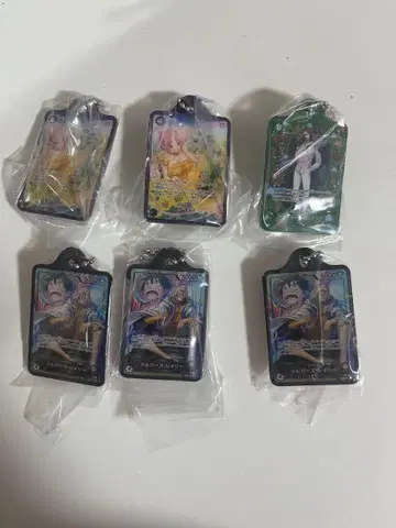 ONEPIECE 메탈 참 4 레이리 3개 레베카 2개 로시난테