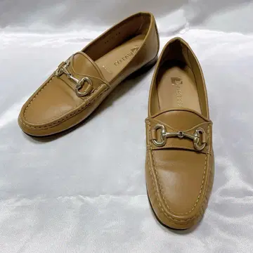 PASCUCCI 파스쿠치 비트 로퍼 [23cm] 가죽 카멜