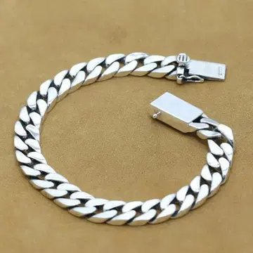 S925 키헤이 팔찌 폭 8mm 길이 18cm 26g 925 실버