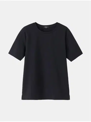 PLST 멀티 기능 크루넥 티셔츠 블랙 M