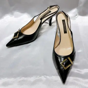 Sergio Rossi 뮬 펌프스 샌들 벨트 [23.5cm]