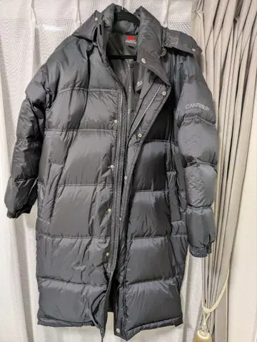 CANTERBURY 롱 다운 코트 (블랙)