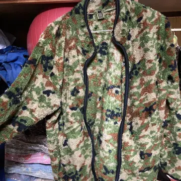 카모플라쥬 플리스 자켓 M 사이즈