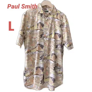 폴스미스 Paul Smith Jeans 반팔 셔츠 L 사이즈 꽃무늬