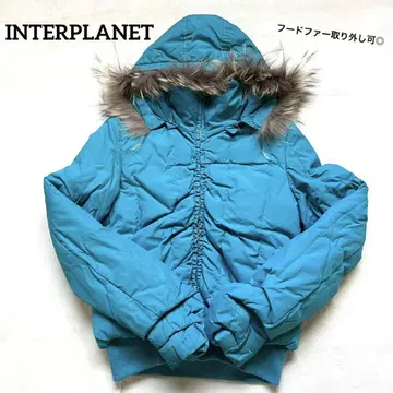 INTERPLANET (인터플래닛) 후드 부착 패딩 자켓