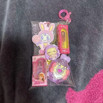 가챠 파우치 핑크 메조 피아노 리카짱 프리큐어 가챠가챠
