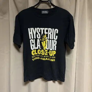 HYSTERIC GLAMOUR 레어템 티셔츠 S 블랙
