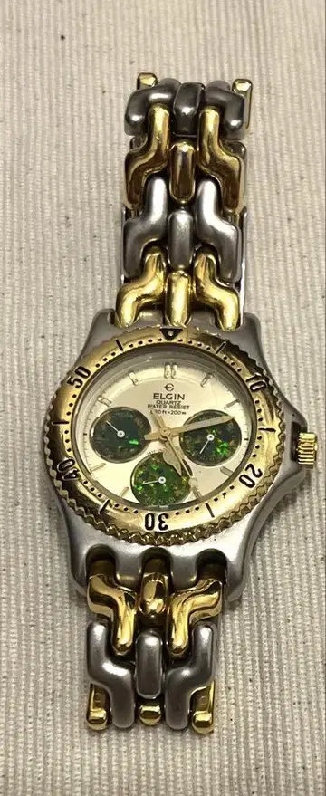 ELGIN USA FK-367-N 크로노그래프 쿼츠 손목시계
