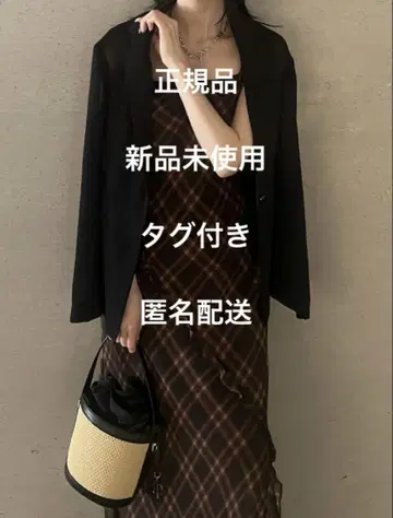 새상품 FRAYI.D 프레이 아이디 원 버튼 칼라 자켓 블랙