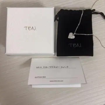 TEN. 하트 실피움 목걸이