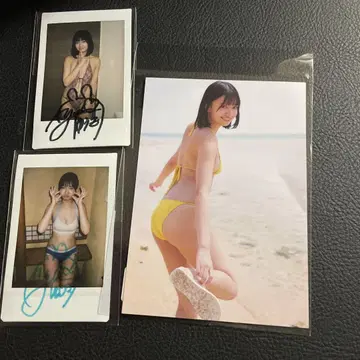 이시이 유키 DVD 구매 혜택 친필 사인 폴라로이드 세트 브로마이드 포함