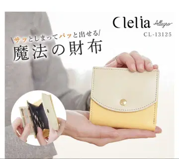Clelia 매직 포켓 코인 케이스 프로스티 그레이