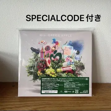 Mrs. GREEN APPLE 10 초회 한정판 CD+Blu-ray