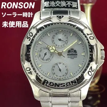솔라 시계 진품 미사용 RONSON CITIZEN 제 정품 벨트 손목시계