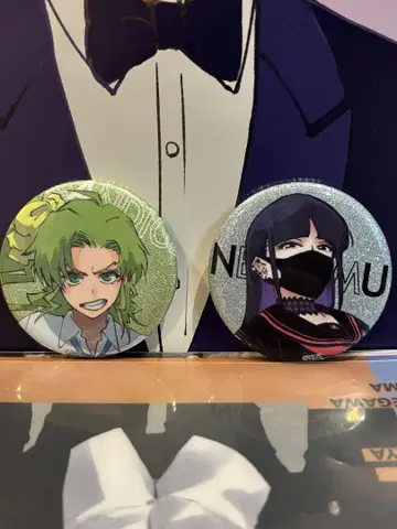 BLEACH WORLD 캔뱃지 [캔디스, 네무]