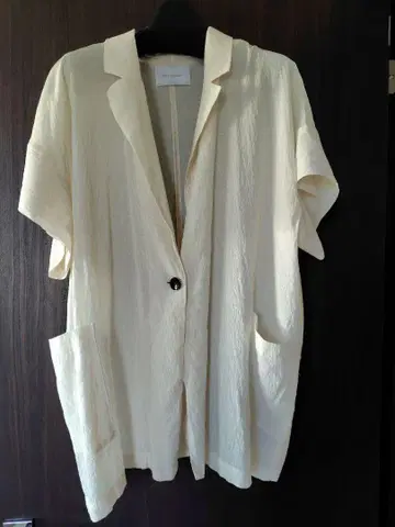 DRESS FOR MYSELF 아이보리 가디건 자켓