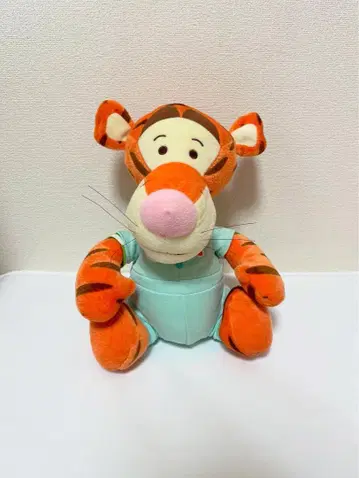 티거 봉제 인형 오렌지