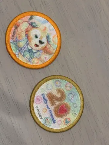 컬러풀 행복 쿠키 안 와펜