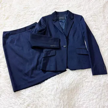 유나이티드 애로우즈 그린 라벨 릴랙싱 수트 36 네이비
