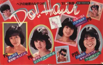 슈에이샤 메이쇼 1981년 11월호 부록 Do!Hair '81 가을호